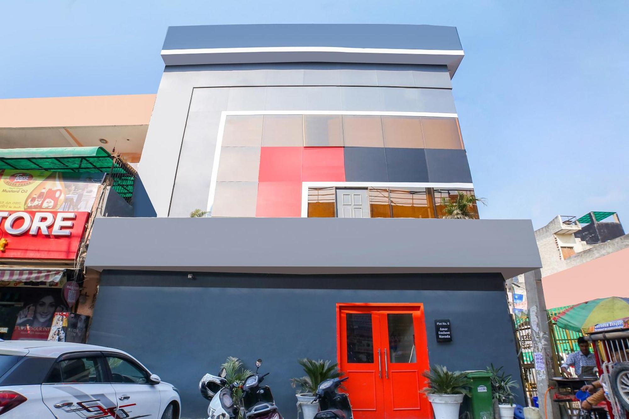 Super Hotel O Nawada Metro Делхи Екстериор снимка